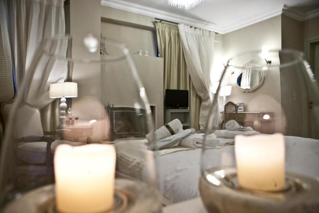 Melies Boutique Hotel Káto Loutrákion Rum bild